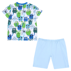 chicco 家居休閒C 怪獸短袖套裝 35438