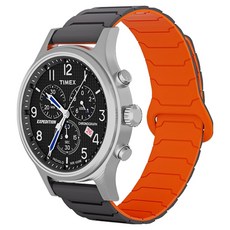 Focus&Choice 實用堅固運動手錶, 1個, 灰橘色