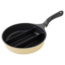 Arnest 三格不沾料理煎鍋 不挑爐具款, 1個, 20cm