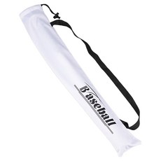 加厚絲絨棒球棒袋, 純白色, 1個