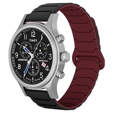 Focus&Choice 實用堅固運動手錶, 1個, 黑酒紅色