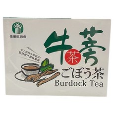 佳里區農會 牛蒡茶包, 1個, 15個裝, 6g