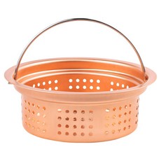 下村企販 純銅排水口濾筒 日本製 口徑11.8~13.5排水口適用 淺型, 1個, 紅銅色