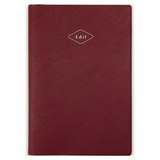 PAPERIAN 2026年 Edit 子彈筆記週計畫本, 1個, 酒紅色