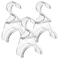 Bean Corner室內裝飾感性透明包包掛勾, 3個, 單色