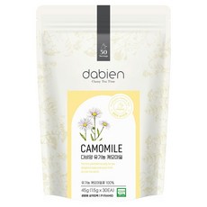 다비앙 유기가공식품 인증 캐모마일 차 티백, 1.5g, 30개입, 1개