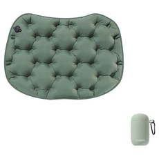 soonZAM 充電收納一體式收納盒 + 空氣坐墊組, 綠色