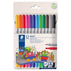 STAEDTLER 施德樓 諾里斯雙頭簽字筆 320, 12色, 1個