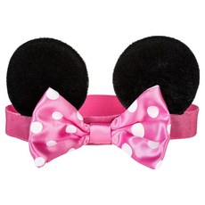 迪士尼商店 幼兒用 米奇與好朋友們 米妮粉紅色髮帶, 1個, 混合色