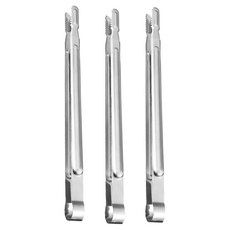 키친하우스 스텐 바베큐집게 40cm, 실버, 3개