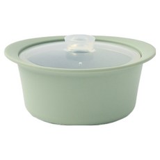 Modern House 堅固耐用全矽膠微波爐蒸籠 550ml, 1個, 綠色