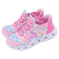 SKECHERS 兒童款 瞬穿舒適科技 GALAXY LIGHTS D楦童鞋 303707LPKMT