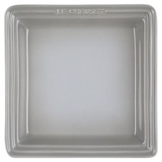 LE CREUSET 正方盤, 迷霧灰, 1個