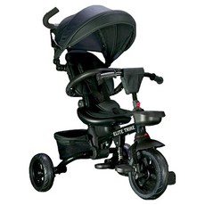 블랙스미스자전거 유아용 엘리트 트라이크 접이식 자전거, 블랙, 1개