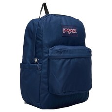 JANSPORT SUPERBREAK PLUS校園系列後背包 26L, 深藍色