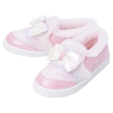 UNITED COLORS OF BENETTON. KIDS 亮片蝴蝶結毛絨懶人鞋 QCSHQ2561