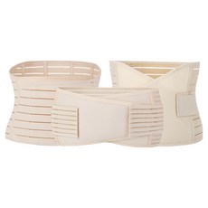 YUNMI 孕婦產後粘貼型束腰帶/收腹帶 + 盆骨帶 + 收胃帶 3件組