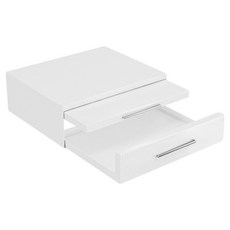 ONE HOUSE 美拉抽屜式咖啡收納架 OH-K503-A, 1個, 白色