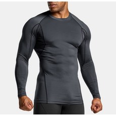 tesla 男款Under Layer圓領長袖T恤