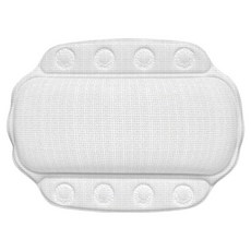 kela 吸盤式浴缸頭枕 32cm, 白色, 1個