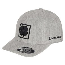 BLACK CLOVER 韓國 HAWK SERIES 運動高爾夫球帽, 1個, 1 麻灰色