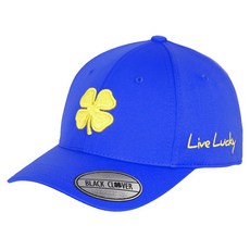 BLACK CLOVER 韓國頂級Clover 81 MemoryFit運動高爾夫球帽, 1個, 皇家藍