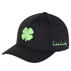 BLACK CLOVER 優質幸運草51高爾夫球帽, 黑色, 1個