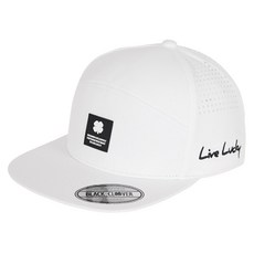 BLACK CLOVER 韓國 FENDOR 4 運動高爾夫球帽, 1個, 白色