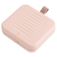 方形針線盒, 1個, 粉色