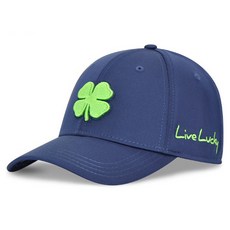 BLACK CLOVER 韓國 Premium Clover 15 Memory Fit 運動高爾夫球帽, 海軍藍, 1個