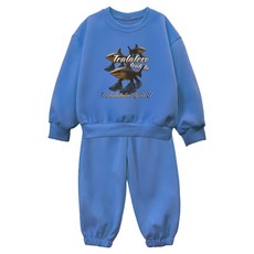 LITTLE RABBIT 兒童款親子裝 Brain lot 大學T上下套裝