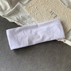 Qcell運動髮帶, 1個, 白色