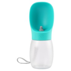 Minaru 寵物旅行散步用水瓶, 藍色, 1個