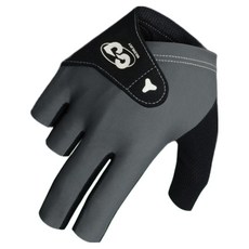 GOLOV.EJOy KOVIRA 簡約撞球手套 右手配戴, 1個, 深灰色