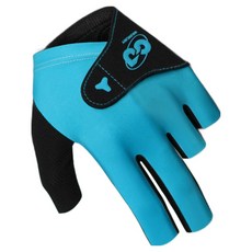 GOLOV.EJOy KOVIRA 簡約撞球手套 左手配戴, 藍綠色, 1個