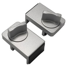 GUNU 窗戶固定安全鎖 銀色, 2個