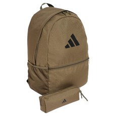 adidas 愛迪達 後背包 附筆帶 JD3091, 綠色
