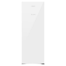 하이얼 아쿠아 슈퍼 슬림 글라스도어 80L 스탠드형 김치냉장고 방문설치, 글램 화이트, ARK80MNGW