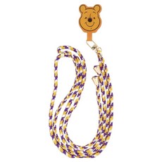 Skater 手機掛繩(背繩 + 腕繩)2件組, 維尼, 1組