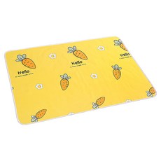 可機洗防水透氣保潔墊 雙面可用, 快樂蘿蔔