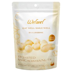 Welwel 微兒微兒 特大火山原味夏威夷豆, 200g, 1個