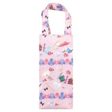 uma hana 異想印花防水包/方水壺袋, 1個, 粉紅色