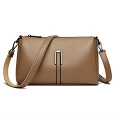 Chichills Vercité 小巧金屬亮點迷你肩背斜揹包 11817, 棕色