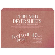 ヨウジソファソ® Coco高質感烘衣柔軟香氛紙 40片組, 1套, 白色