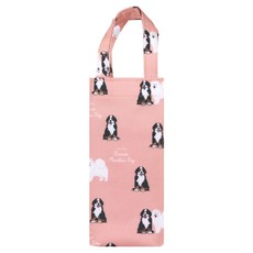 uma hana 伯恩山犬印花防水包/方水壺袋, 橘色, 1個