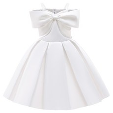 Yubly 兒童 Bichi 露肩蝴蝶結洋裝