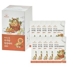 마이노멀 무가당 땅콩버터 스틱 크런치, 20g, 10개