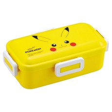 Skater 兒童微波四扣單層便當盒 530ml, 1個, 皮卡丘
