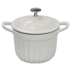 M.v.Eisenberg Royal Star KU 鑄鐵琺瑯塗層飯鍋 白松露, 1個, 16cm