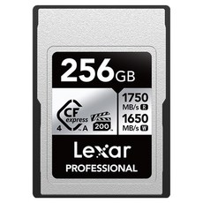 Lexar 雷克沙 CFexpress 4.0 Type A Silver VPG200 8K Sony 相機記憶卡, 256GB